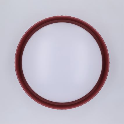 Brilagi - LED-Deckenleuchte LUCIA LED/24W/230V Ø 31 cm rot