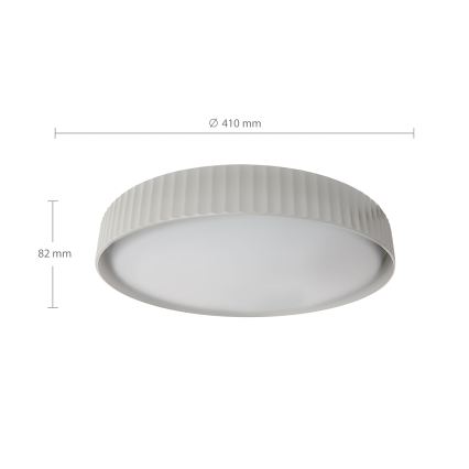 Brilagi - LED-Deckenleuchte LUCIA LED/24W/230V Ø 31 cm weiß