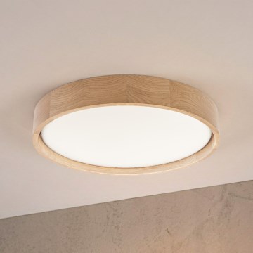 Brilagi - LED-Deckenleuchte MANAROLA PLAIN LED/24W/230V 3000K Ø 41 cm Eiche