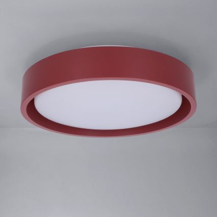 Brilagi - LED-Deckenleuchte MATTEO LED/24W/230V Ø 31 cm rot