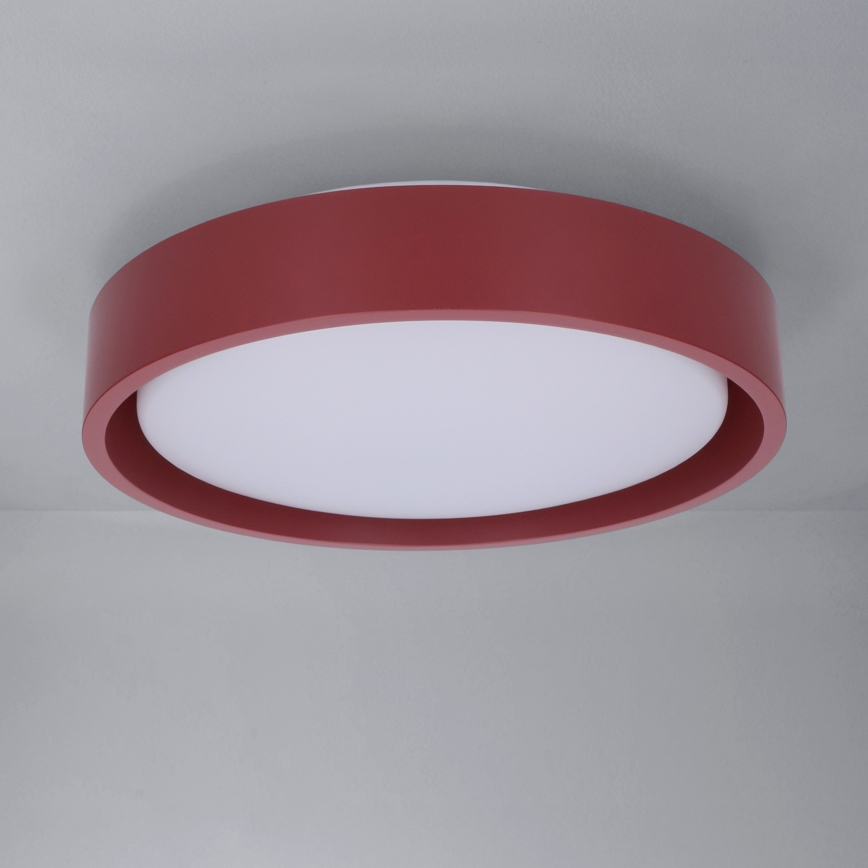 Brilagi - LED-Deckenleuchte MATTEO LED/24W/230V Ø 31 cm rot