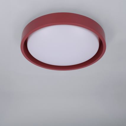 Brilagi - LED-Deckenleuchte MATTEO LED/24W/230V Ø 31 cm rot