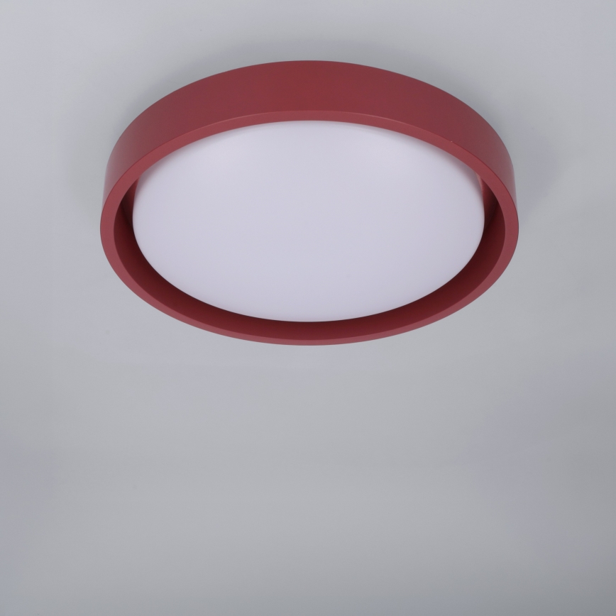 Brilagi - LED-Deckenleuchte MATTEO LED/24W/230V Ø 31 cm rot