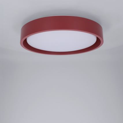 Brilagi - LED-Deckenleuchte MATTEO LED/24W/230V Ø 31 cm rot