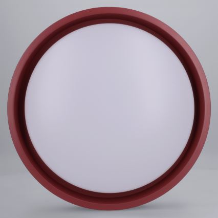 Brilagi - LED-Deckenleuchte MATTEO LED/24W/230V Ø 31 cm rot