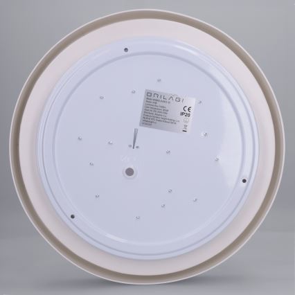 Brilagi - LED-Deckenleuchte MATTEO LED/24W/230V Ø 31 cm rot