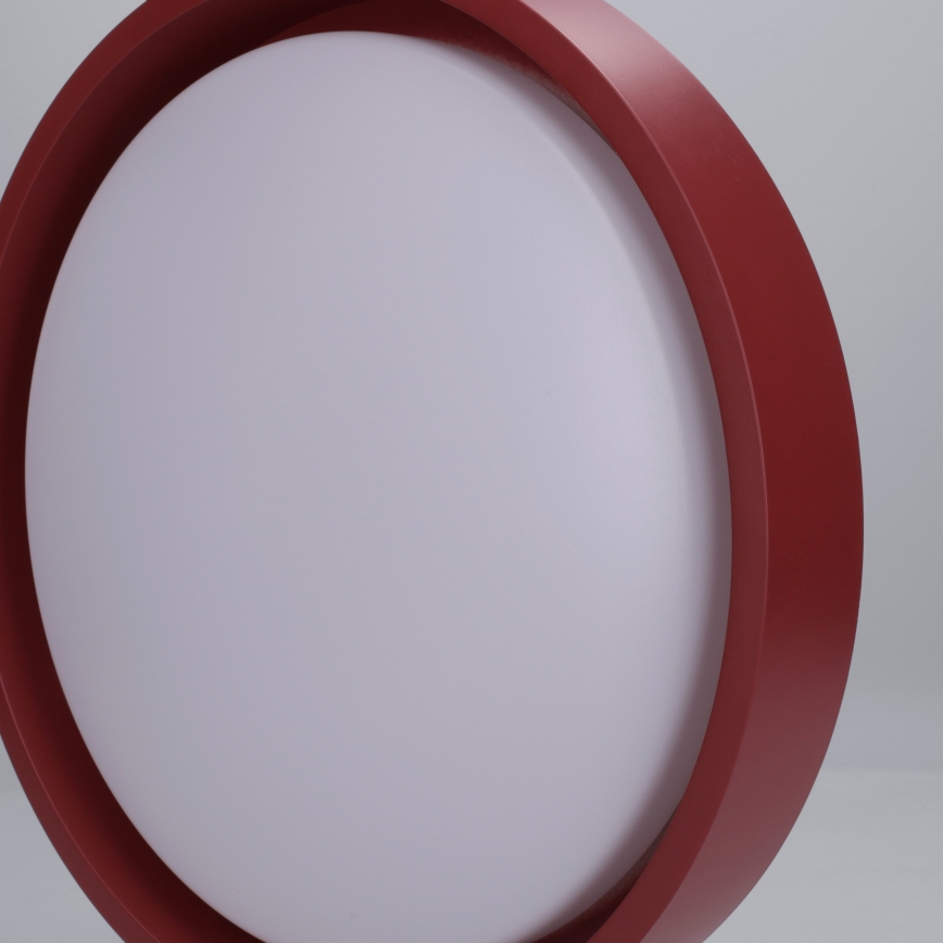 Brilagi - LED-Deckenleuchte MATTEO LED/24W/230V Ø 31 cm rot