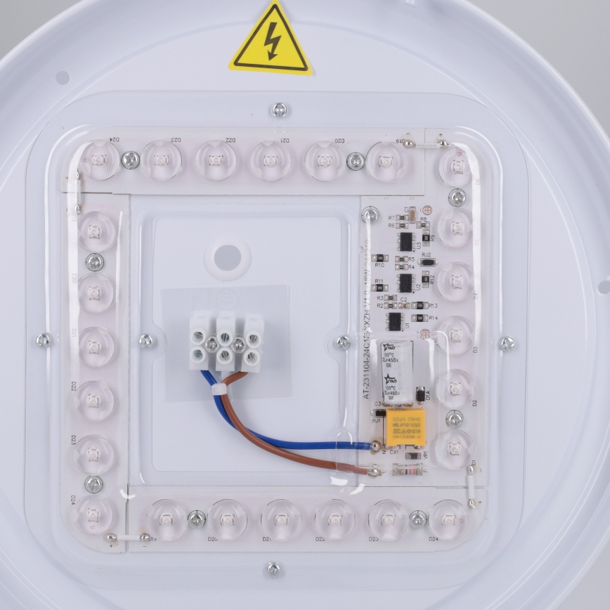 Brilagi - LED-Deckenleuchte MATTEO LED/24W/230V Ø 31 cm rot