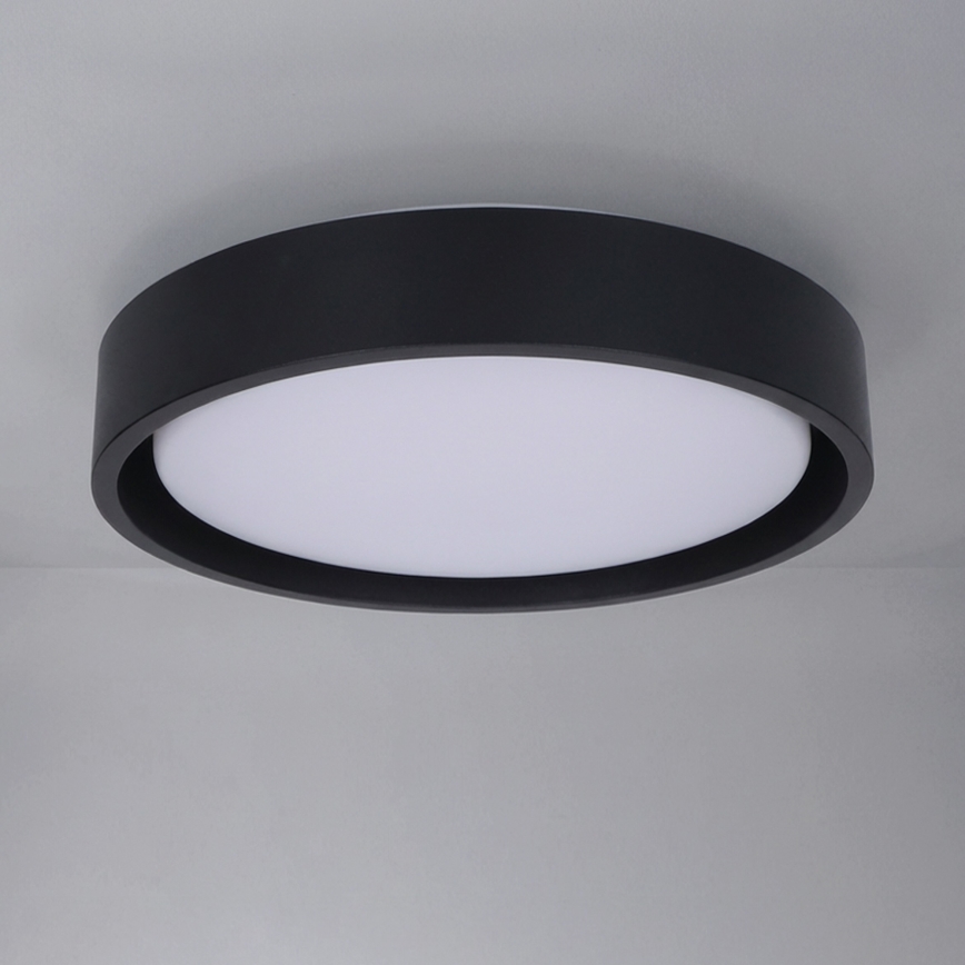 Brilagi - LED-Deckenleuchte MATTEO LED/24W/230V Ø 31 cm schwarz