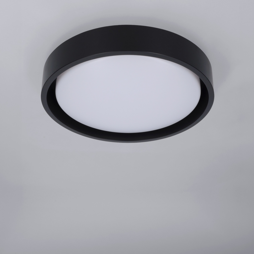 Brilagi - LED-Deckenleuchte MATTEO LED/24W/230V Ø 31 cm schwarz