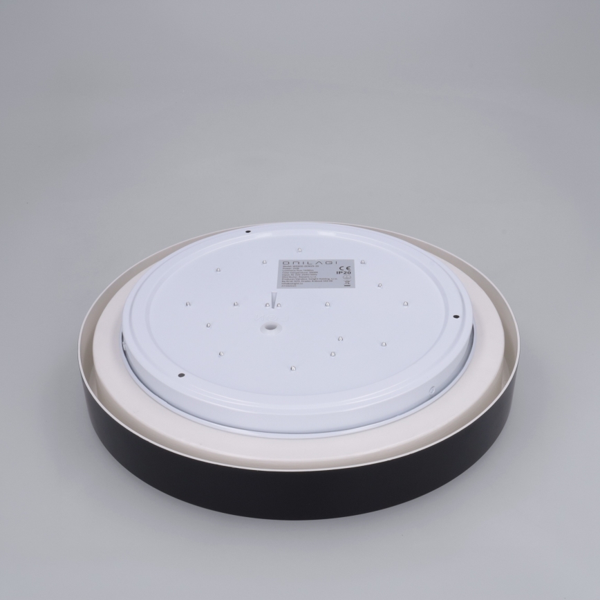 Brilagi - LED-Deckenleuchte MATTEO LED/24W/230V Ø 31 cm schwarz