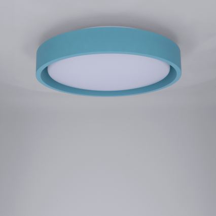 Brilagi - LED-Deckenleuchte MATTEO LED/24W/230V Ø 31 cm türkis