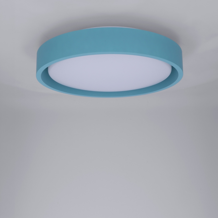 Brilagi - LED-Deckenleuchte MATTEO LED/24W/230V Ø 31 cm türkis