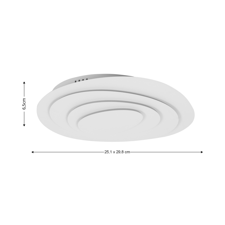 Brilagi - LED-Deckenleuchte MODERN MINI LED/28W/230V 3000/4500/6000K 29,8x25,1 cm