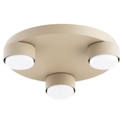 Brilagi - LED-Deckenleuchte MONO 3xGX53/30W/230V, Ø 30 cm, Beige