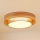 Brilagi - LED-Deckenleuchte MONTANA BOHO LED/26W/230V d 60 cm braun