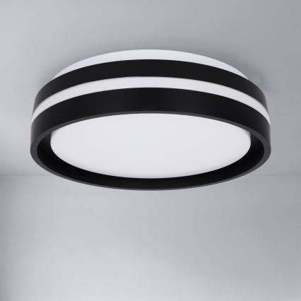 Brilagi - LED-Deckenleuchte NAOMI LED/24W/230V Ø 28,5 cm schwarz