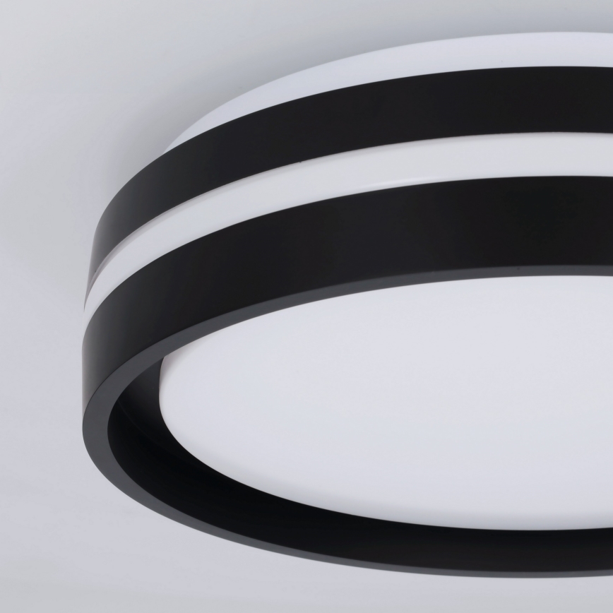 Brilagi - LED-Deckenleuchte NAOMI LED/24W/230V Ø 28,5 cm schwarz