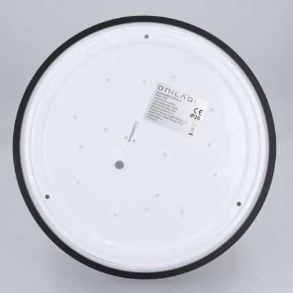 Brilagi - LED-Deckenleuchte NAOMI LED/24W/230V Ø 28,5 cm schwarz