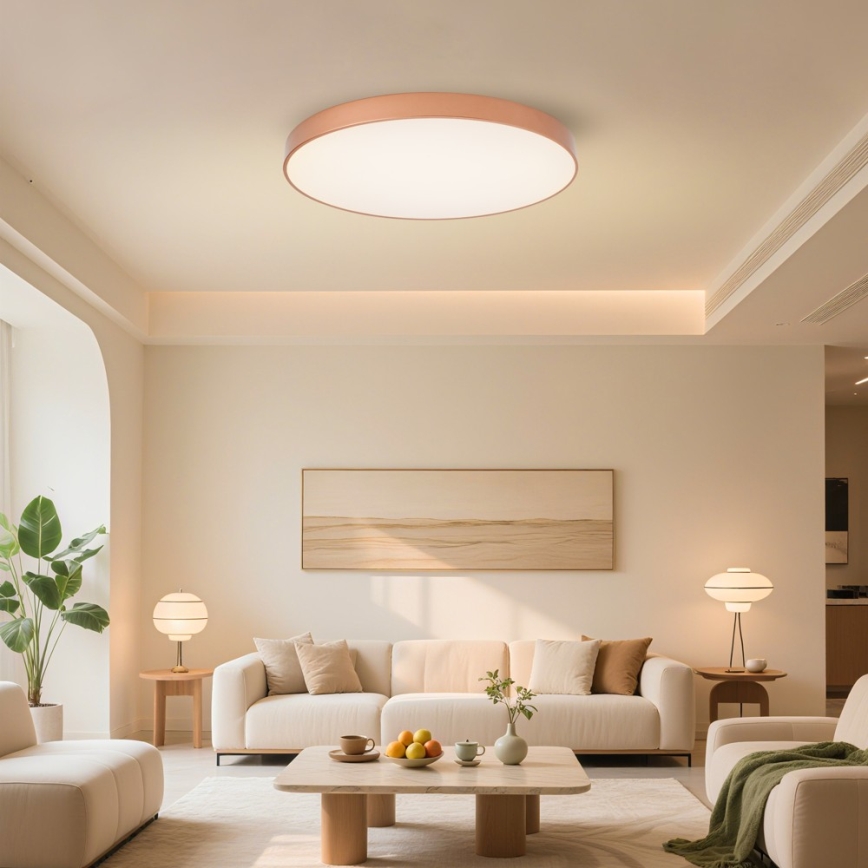 Brilagi - LED-Deckenleuchte POOL LED/100W/230V 3000/4000/6000K Ø 80 cm, Bronze