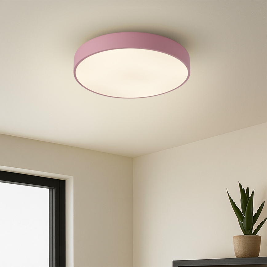 Brilagi - LED-Deckenleuchte POOL LED/36W/230V 3000/4000/6000K Ø 30 cm rosa
