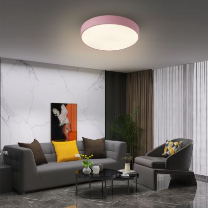 Brilagi - LED-Deckenleuchte POOL LED/48W/230V 3000/4000/6000K Ø 40 cm rosa