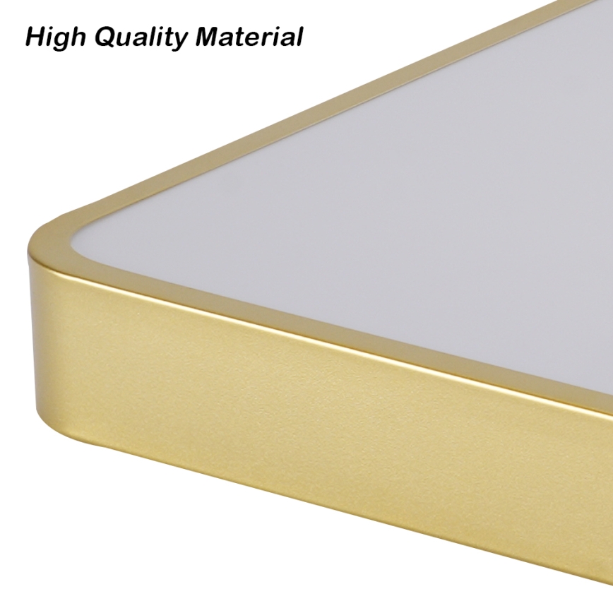 Brilagi - LED-Deckenleuchte POOL LED/48W/230V 3000/4000/6000K 50x50 cm goldfarben