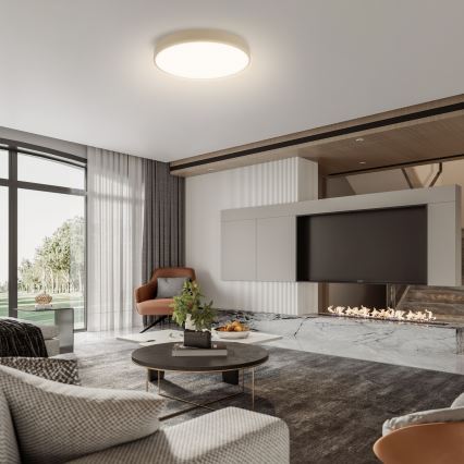 Brilagi - LED-Deckenleuchte POOL LED/48W/230V 3000/4500/6000K Ø 40 cm beige