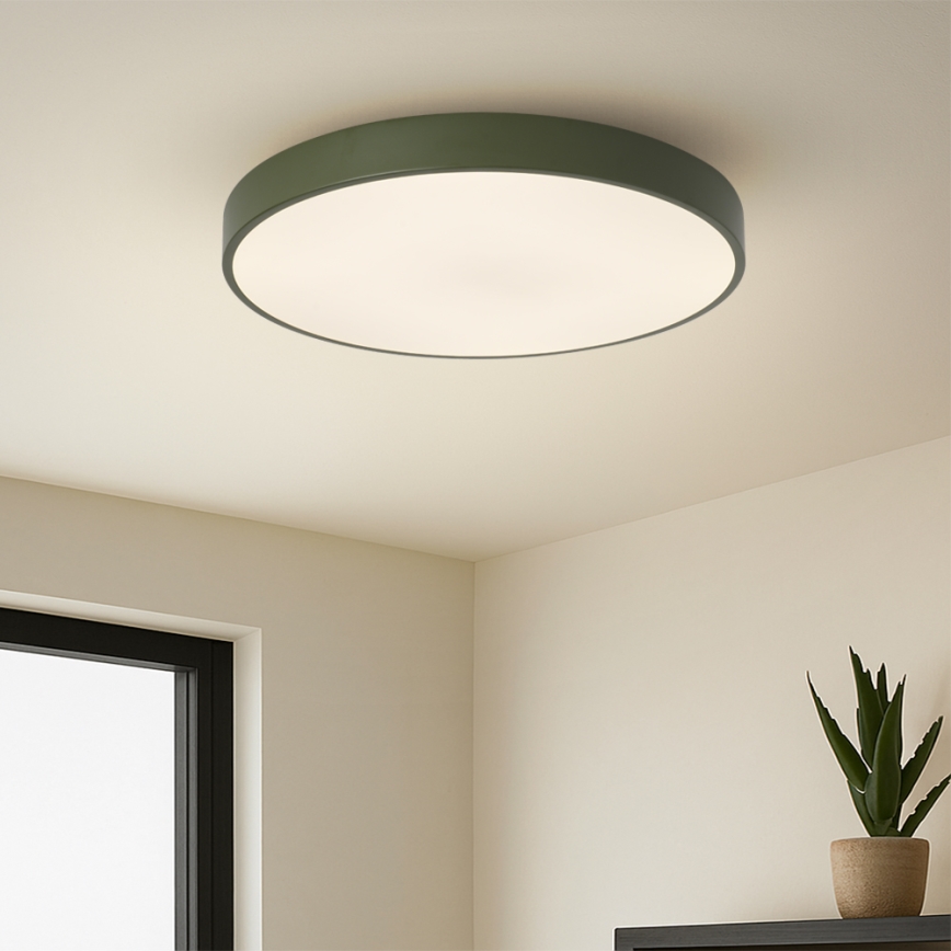 Brilagi - LED-Deckenleuchte POOL LED/60W/230V 3000/4000/6000K Ø 50 cm grün