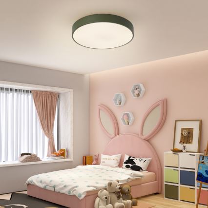 Brilagi - LED-Deckenleuchte POOL LED/60W/230V 3000/4000/6000K Ø 50 cm grün