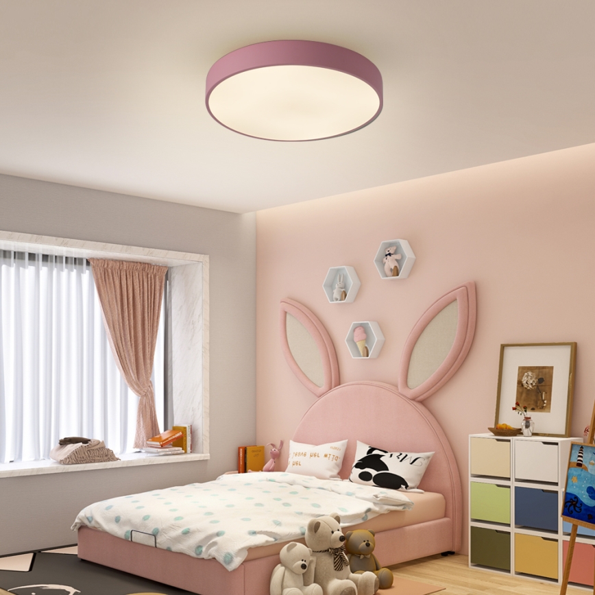 Brilagi - LED-Deckenleuchte POOL LED/60W/230V 3000/4000/6000K Ø 50 cm rosa