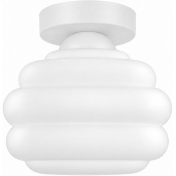 BRILAGI - LED-Deckenleuchte RETRO GLASS 1xE27/60W/230V Ø 20 cm weiß/weiß