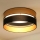 Brilagi - LED-Deckenleuchte ROYAL LED/24W/230V d 45 cm schwarz/golden