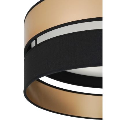 Brilagi - LED-Deckenleuchte ROYAL LED/24W/230V d 45 cm schwarz/golden