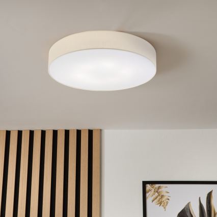 Brilagi - LED-Deckenleuchte SIRIJA 6xE27/15W/230V Ø 80 cm cremefarben