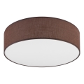 Brilagi - LED-Deckenleuchte SIRIJA LED/24W/230V d 45 cm braun