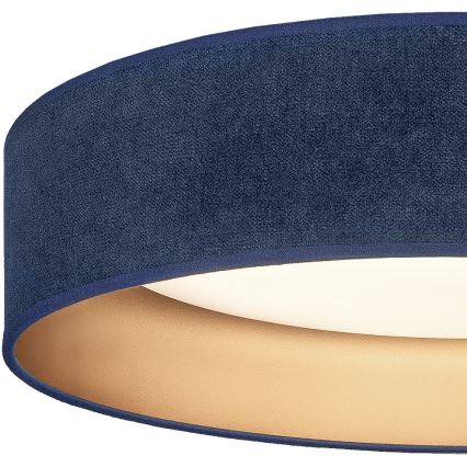 Brilagi - LED-Deckenleuchte VELVET SIMPLE LED/24W/230V 4000K Ø 45 cm blau/gold