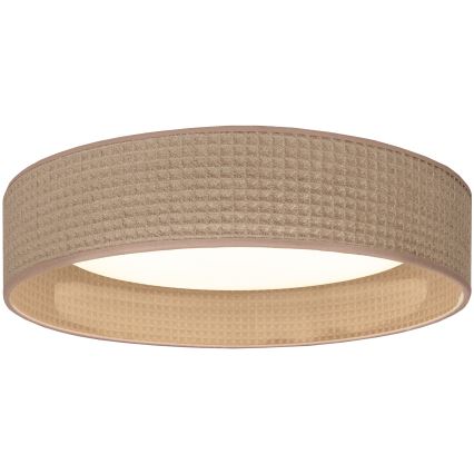 Brilagi - LED Deckenleuchte VELVET SIMPLE LED/24W/230V 3000K Ø 45 cm beige
