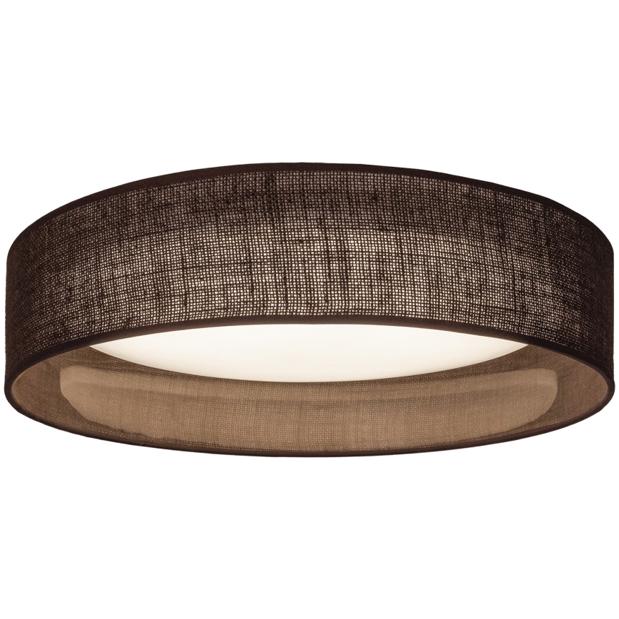 Brilagi - LED-Deckenleuchte VELVET SIMPLE LED/24W/230V 3000K Ø 45 cm braun