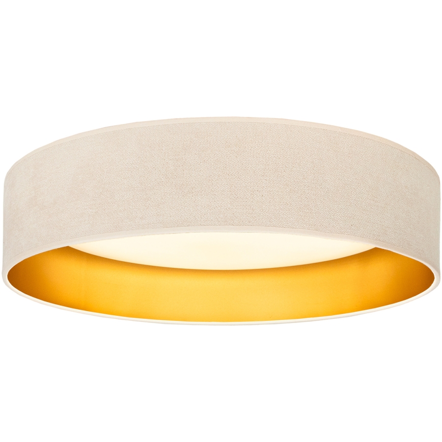 Brilagi - LED-Deckenleuchte VELVET SIMPLE LED/24W/230V 3000K Ø 45 cm creme/gold