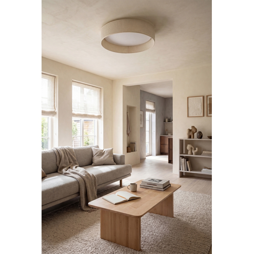 Brilagi - LED-Deckenleuchte VELVET SIMPLE LED/24 W/230 V 4000 K Ø 45 cm cremefarben