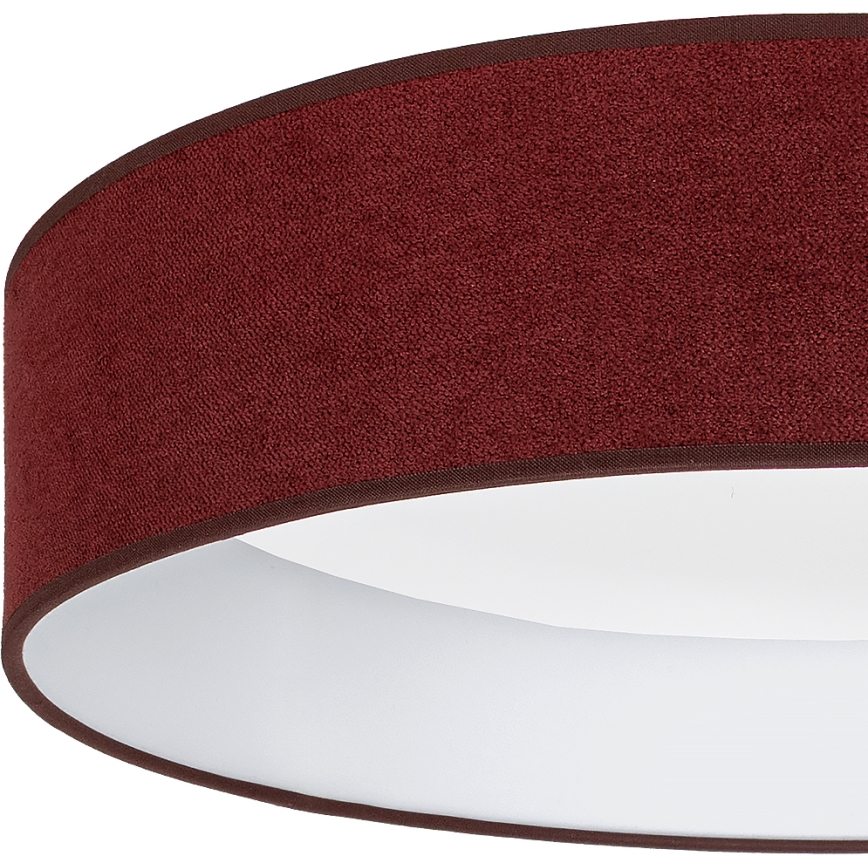 Brilagi - LED-Deckenleuchte VELVET SIMPLE LED/24W/230V 4000K Ø 45 cm, weinrot