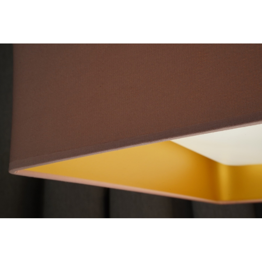 Brilagi - LED Deckenleuchte VELVET SQUARE LED/24W/230V rosa