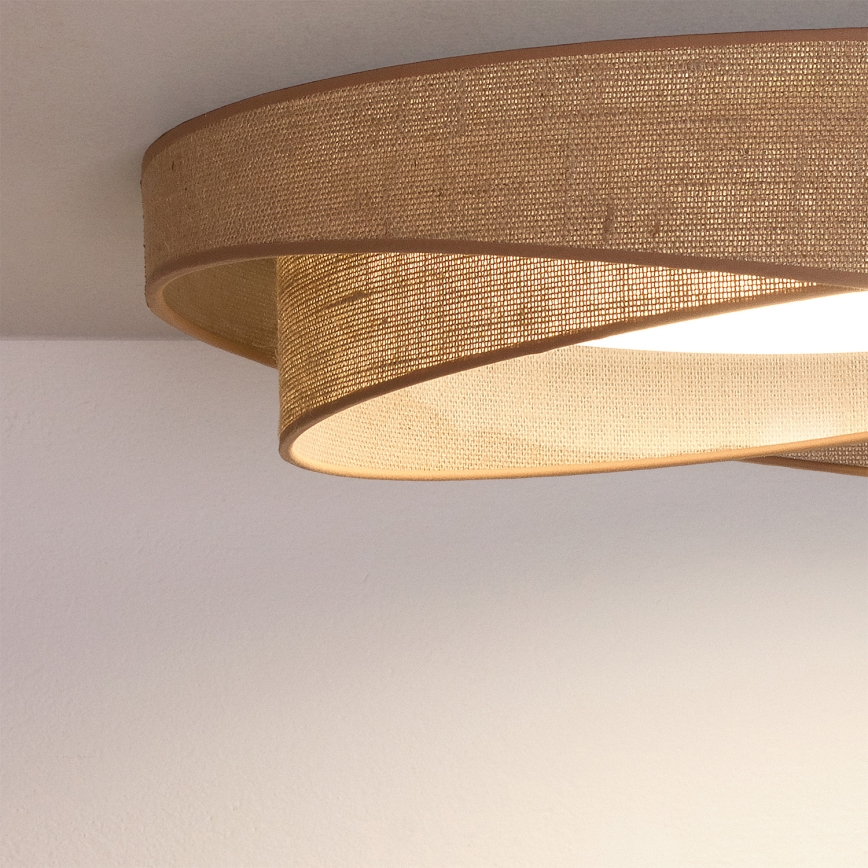 BRILAGI - LED-Deckenleuchte VELVET TWIST LED/24W/230V 4000K Ø 55 cm beige