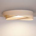 BRILAGI - LED-Deckenleuchte VELVET TWIST LED/24W/230V 4000K Ø 55 cm creme/beige