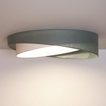 BRILAGI - LED Deckenleuchte VELVET TWIST LED/24W/230V 4000K Ø 55 cm grün/weiß