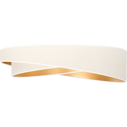 BRILAGI - LED Deckenleuchte VELVET TWIST LED/24W/230V 4000K Ø 55 cm weiß/gold