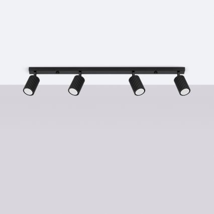 Brilagi - LED-Deckenspot CRESTO 4xGU10/10W/230V schwarz