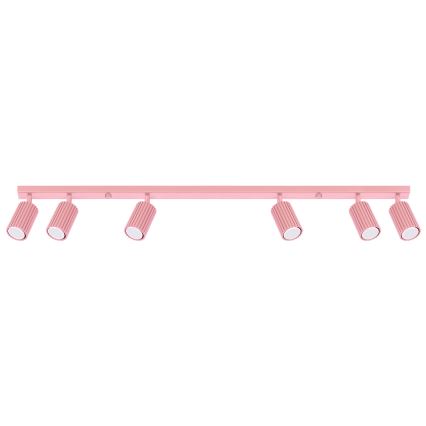 Brilagi - LED-Deckenspot CRESTO 6xGU10/10W/230V rosa