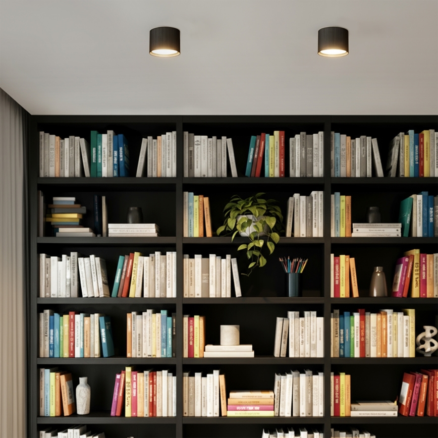 Brilagi - LED Deckenspot STRIPY 1xGX53/15W/230V schwarz